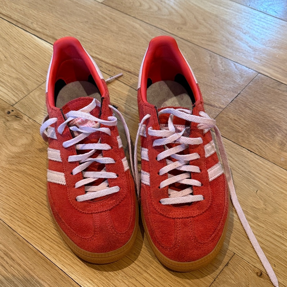 adidas Spezial Red and Pink Women's Sneakers